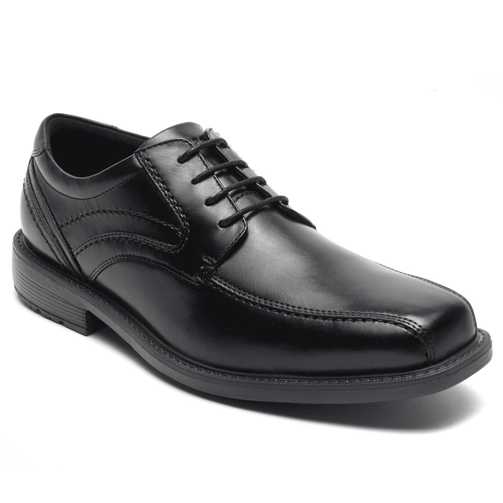 Oxfords Rockport Homem Pretas - Style Leader 2 Bike Toe - 76039OILB